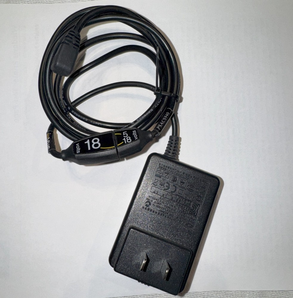 InVue Security EC9156 18V Power Supply - Black
