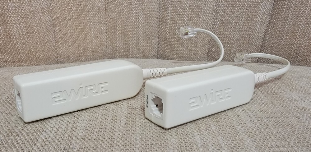 2Wire DSL Filter for 2-Line Phones Model: LFT 4-2 (2 Pack)