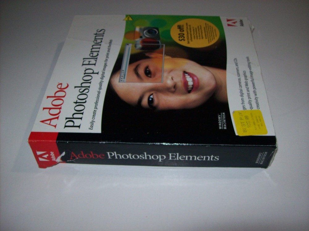 Adobe Photoshop Elements CD, +User Manual, Windows / Macintosh ver, +KEY