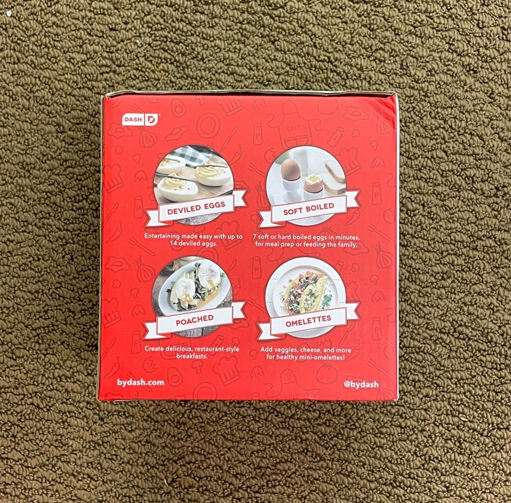 Dash Everyday Egg Cooker 7 Egg Capacity Rapid Egg Cooker