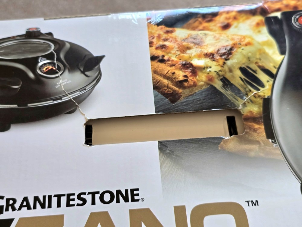 Granitestone 12” PIEZANO Crispy Crust Pizza Oven-New