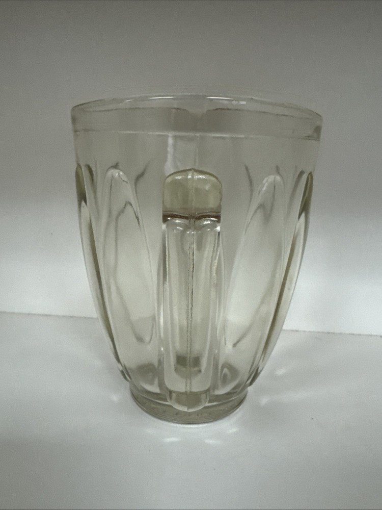 VINTAGE FLUTE PATTERN WATER PITCHER MCM