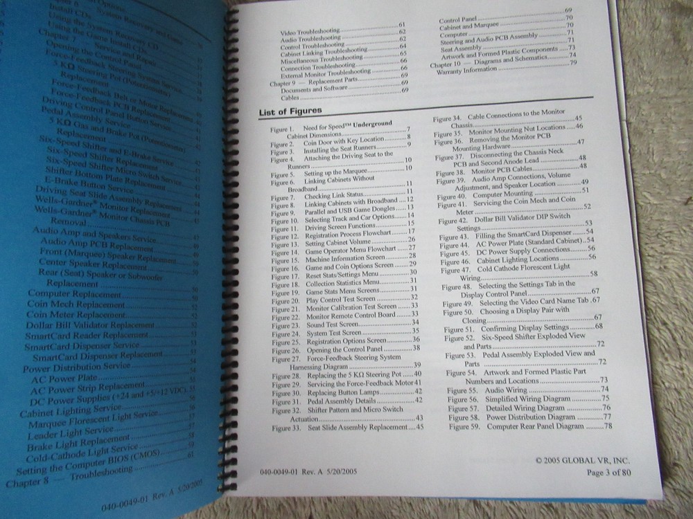 NEED FOR SPEED UNDERGROUND REV A GLOBAL VR game manual