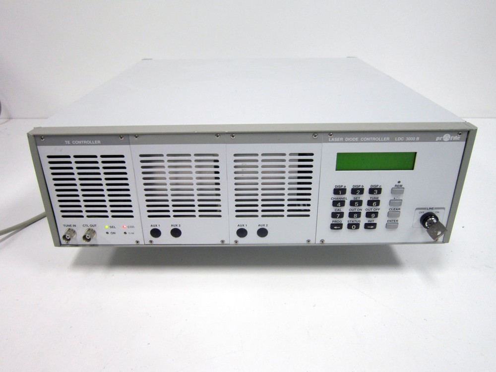 PROFILE LDC 3000 B LASER DIODE CONTROLLER LDC3000 WITH TE MODULE