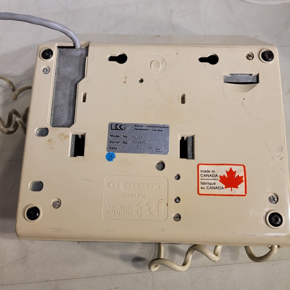 Telecor MCC-3 Vintage Administrators Console PA System Intercom Phone