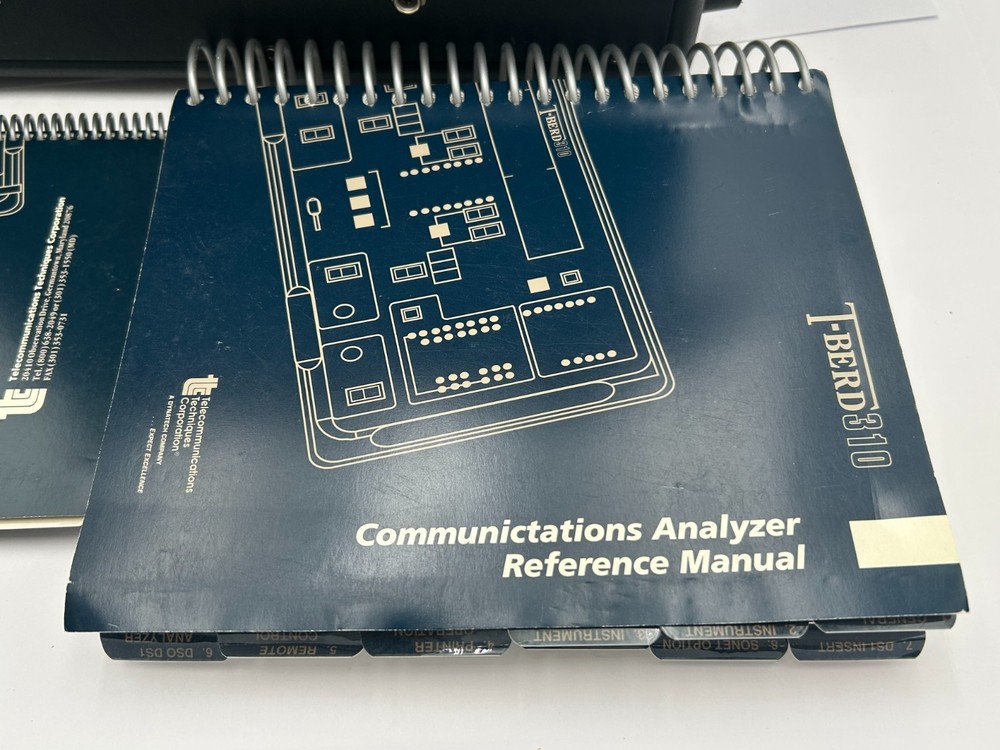 TTC T-BERD 310 COMMUNICATION ANALYSER w/ 6 MODULES