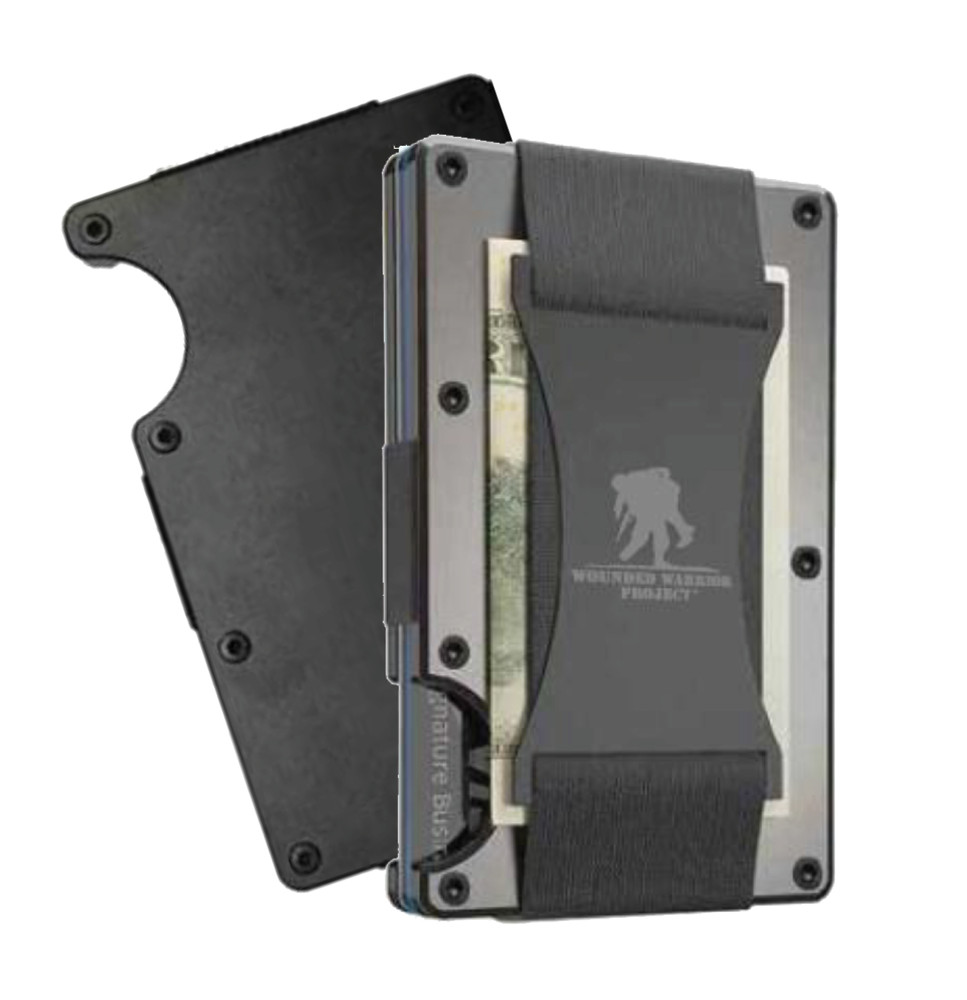 WOUNDED WARRIOR PROJECT RFID Wallet WWP veterans military