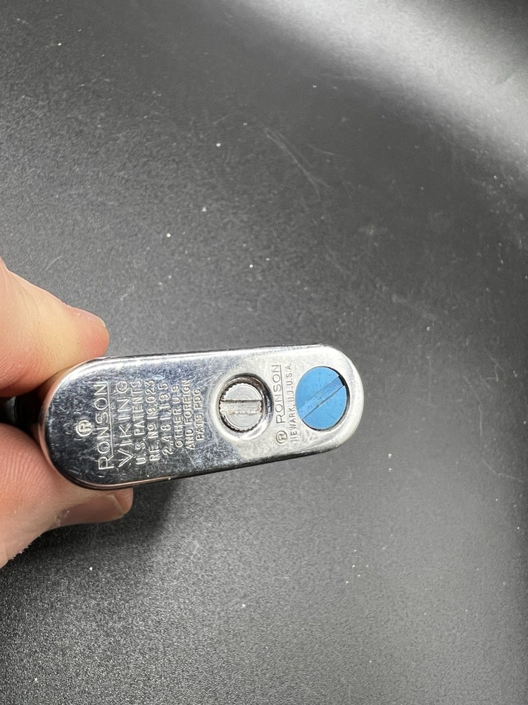 Vintage Ronson Viking Cigarette Lighter Restoration Ready