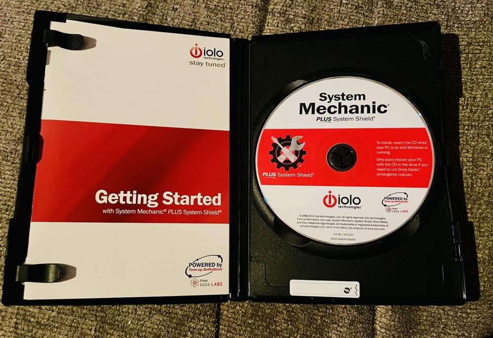 System Mechanic by Iolo Technologies (PC; 2012) - CD And KEY ONLY