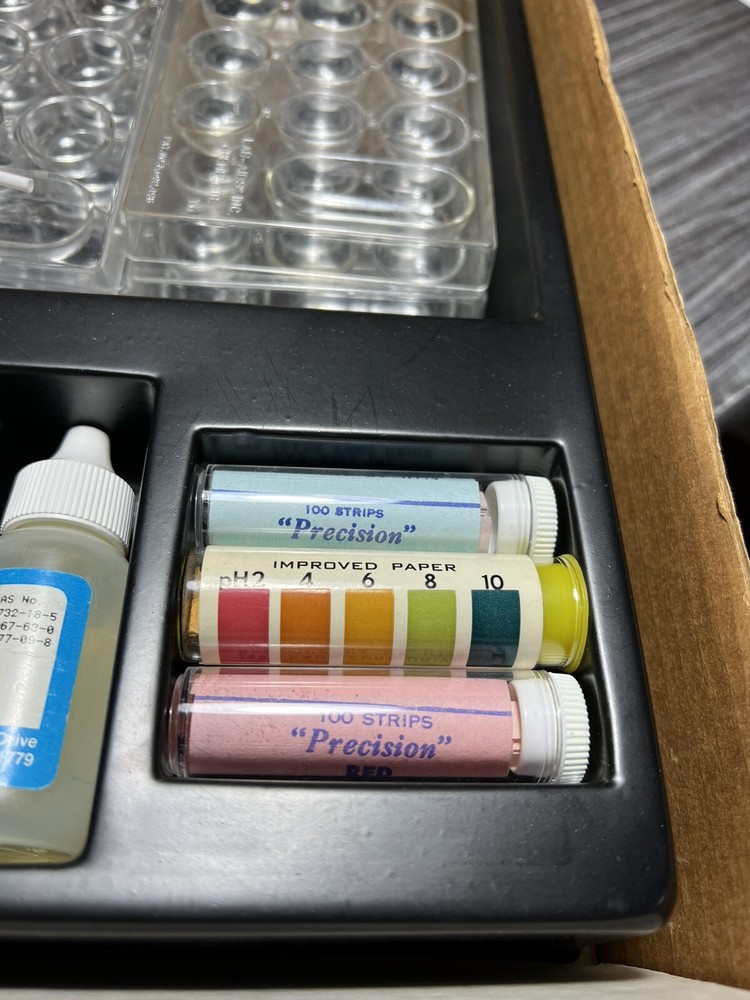 LAB-AIDS Science Lab Introduction to PH Measurement 80, partial bottles