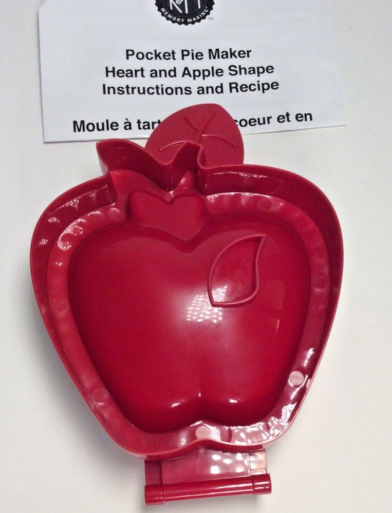 R&M Pocket Pie Maker/Apple Shaped Hard Plastic