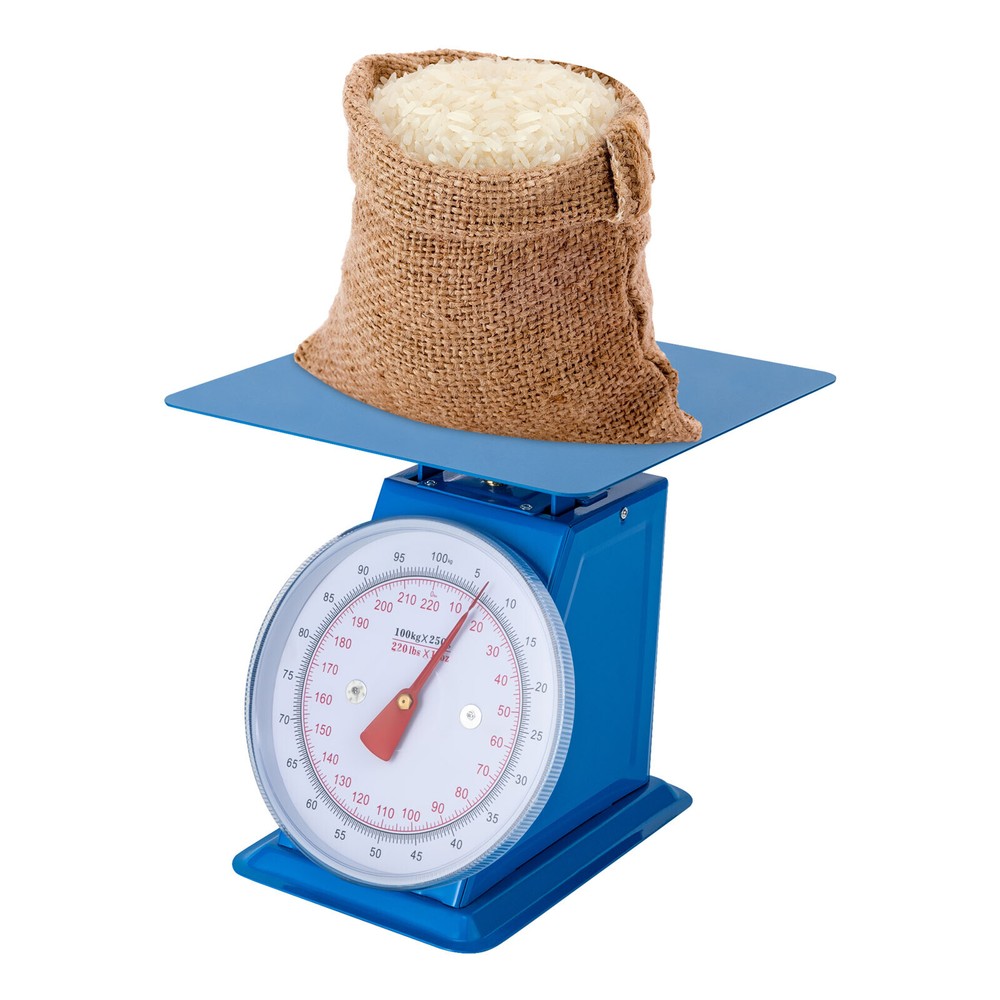 Heavy Duty Portion-Control Mechanical Dial Scale Industrial Dial Scale 220-LBS