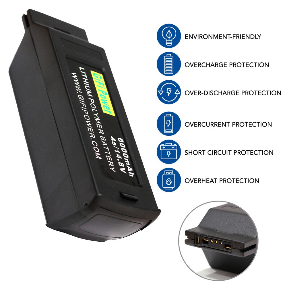 MaximalPower Drone Battery 6000mAh Replacement For YUNEEC TYPHOON H