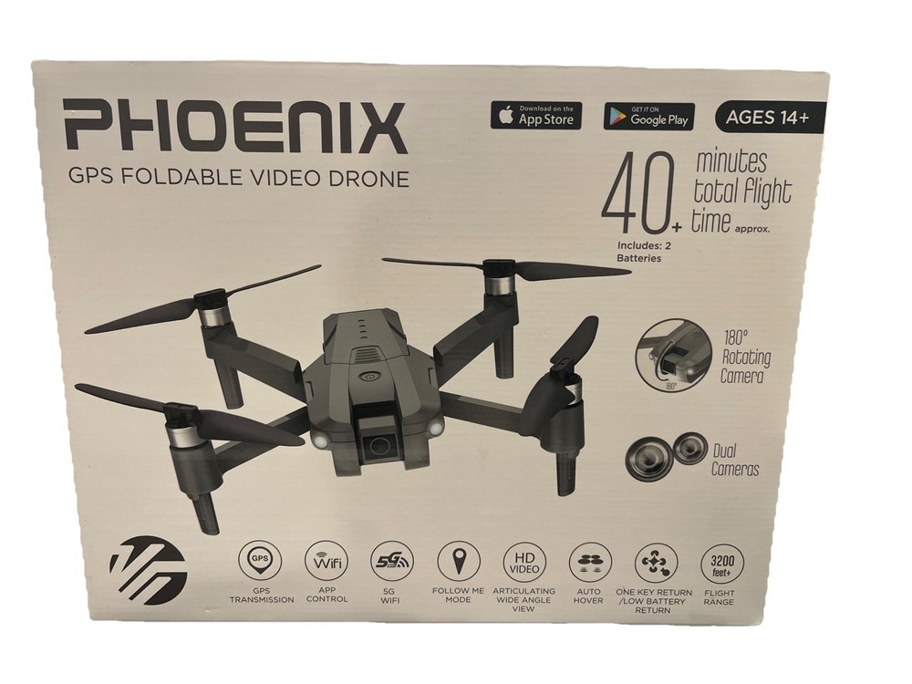 Vivitar VTI Phoenix Quadcopter Video Drone,