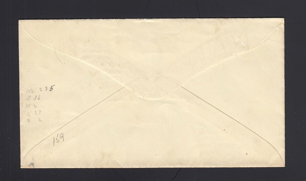 USED ENVELOPE: Scott #U79 / UPSS #159 , Cat $17.00