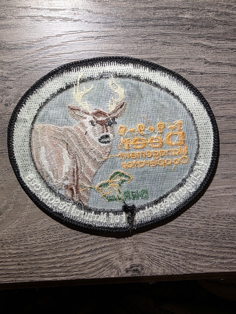 1999 MICHIGAN SUCCESSFUL DNR DEER HUNTING PATCH Management Cooperator