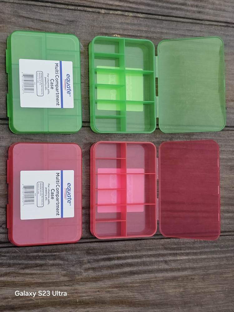 Multi Compartment Vitamin Cases