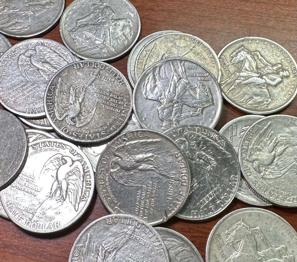 1925 Stone Mountain Silver Half Dollar CULL