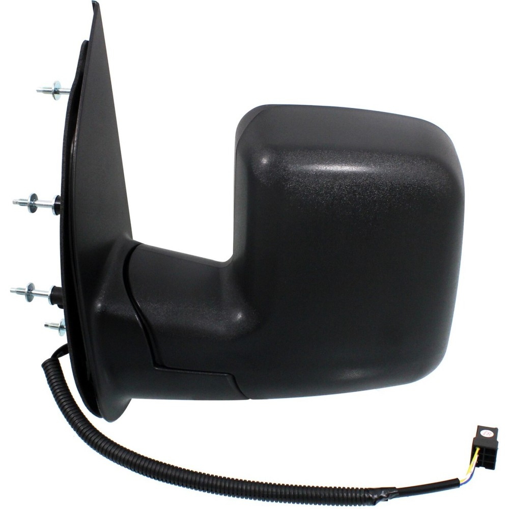 Power Mirror For 2010-2014 Ford E-250 E-350 Super Duty Left Textured Black