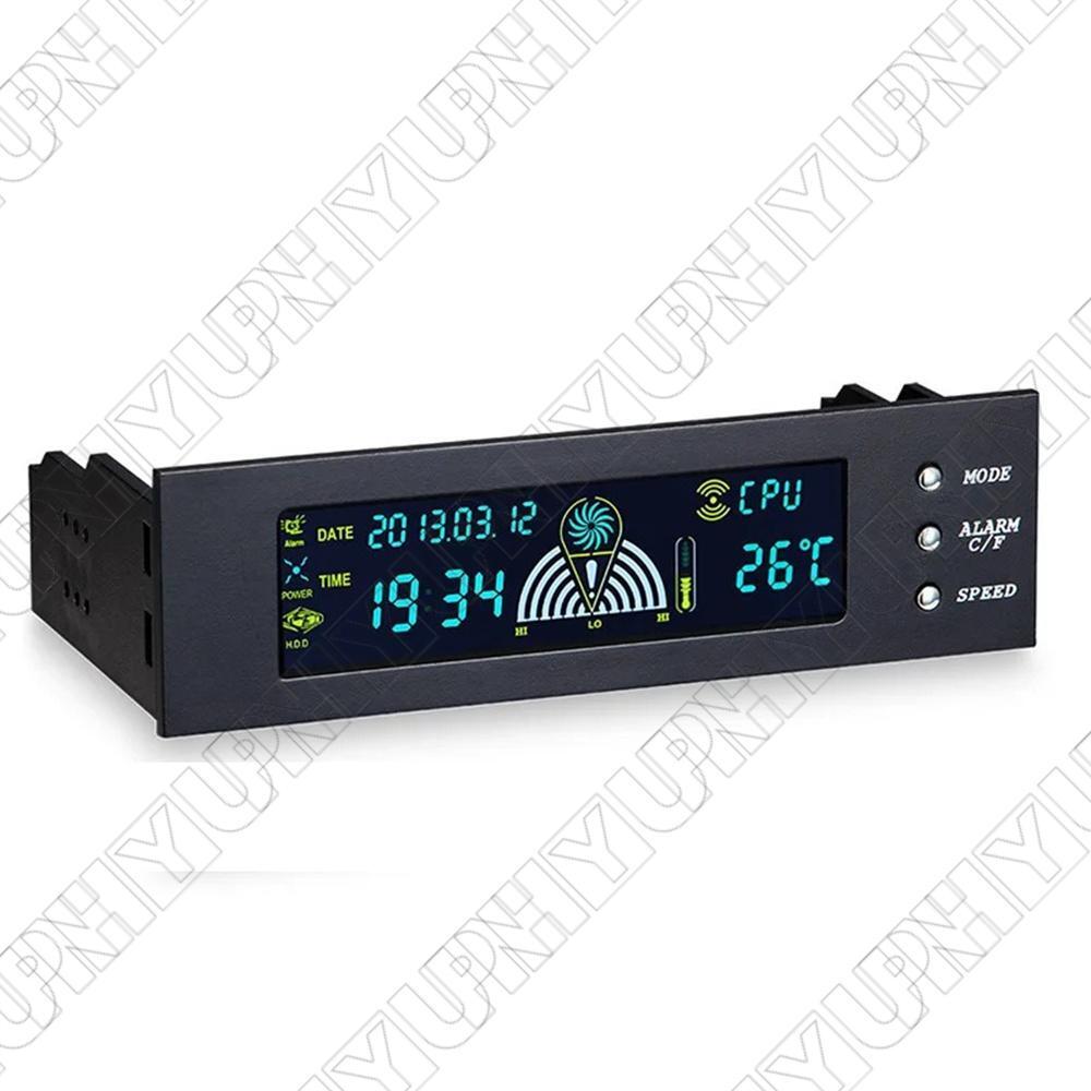 5.25'' 12V PC Computer Fan Controller 3 Fan Speed Controller Front Panel For PC