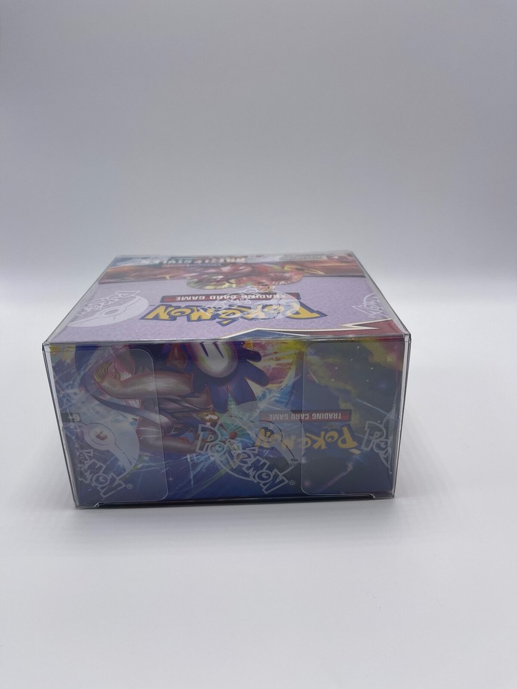 5 Pack SCRATCH & UV RESISTANT 0.50mm Thick Box Protector For Pokemon Booster Box