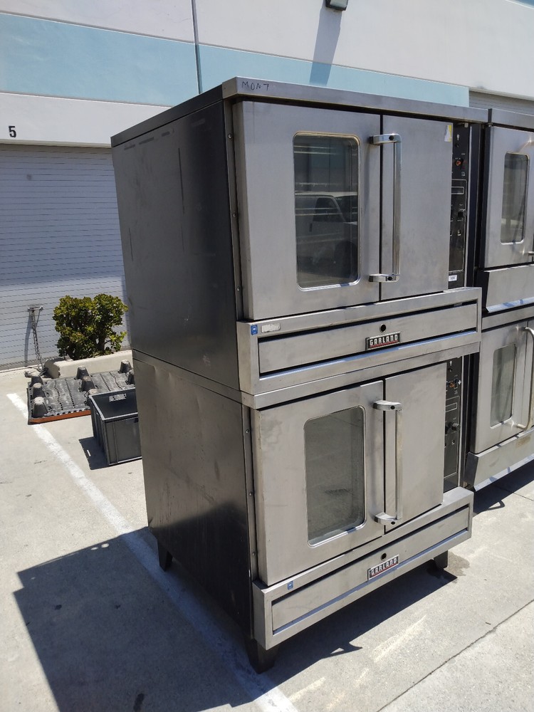 GARLAND DOUBLE STACK CONVECTION OVENS- NATURAL GAS