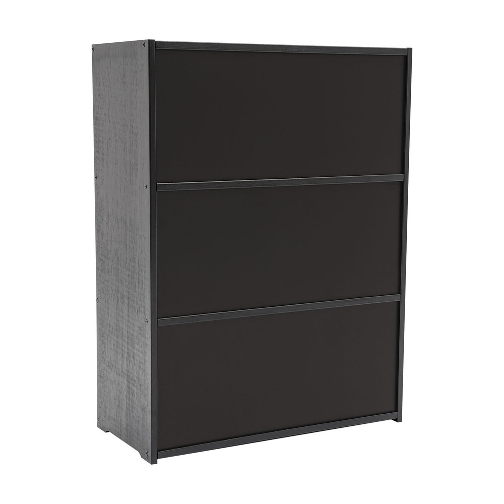 Stylish Black Storage Cabinet – Space-Saving Solution for Home Organization