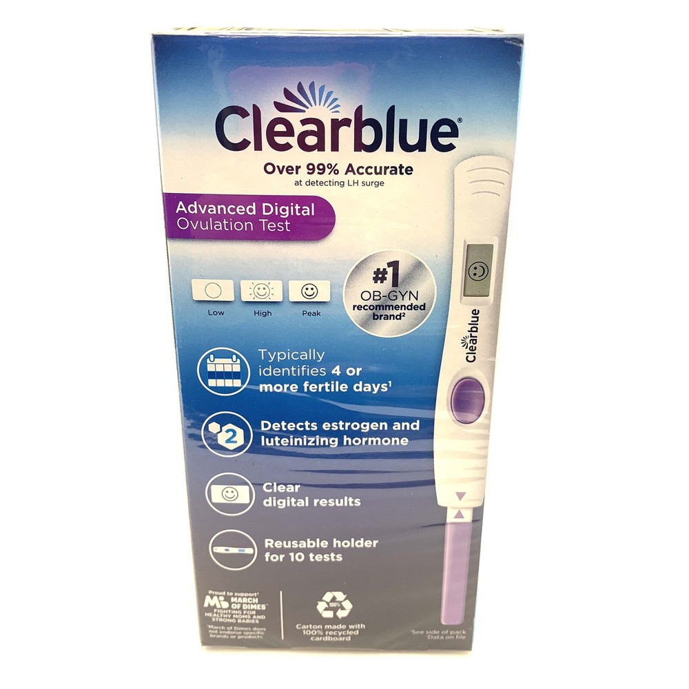 Clearblue Advanced Digital Ovulation Test 10 Count