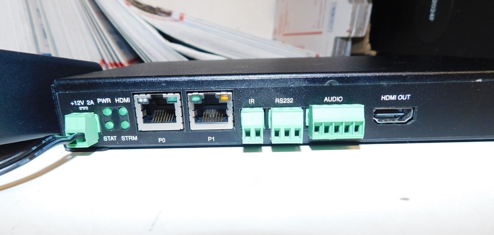 AMX SVSI NMX-DEC-N2222 Decoder W/POWER SUPPLY