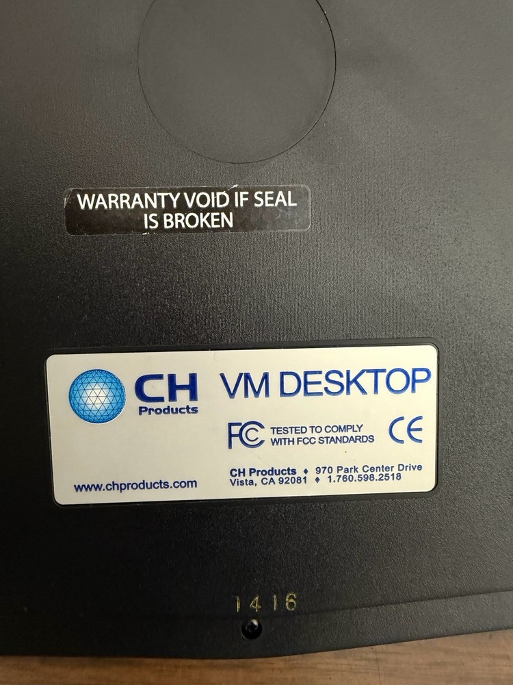 CH VM Desktop Surveillance Controller Joystick