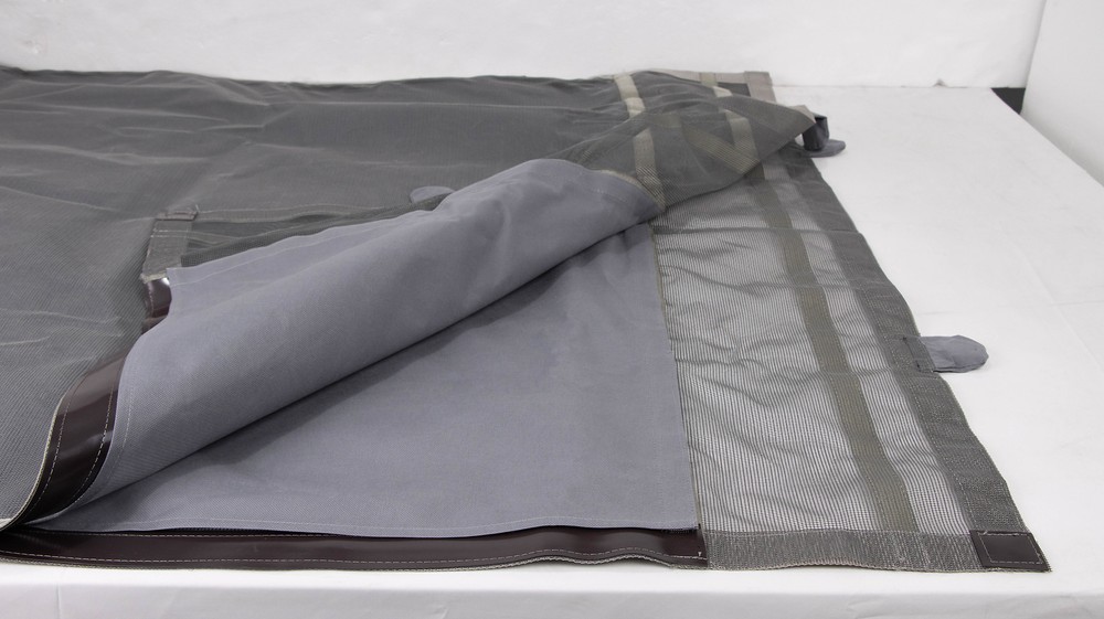 Two Layers Toy Hauler Screen Rear Opening For Ramp Doors Up to 90 Inch Tall NEW