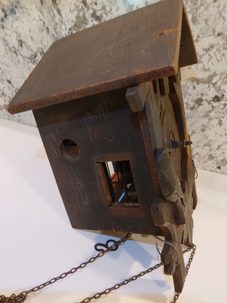 VINTAGE BLACK FOREST RARE CUCKOO CLOCK