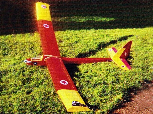 Electro-Glide Glider 90" Wingspan RC Model Airplane Printed Plans & Templates