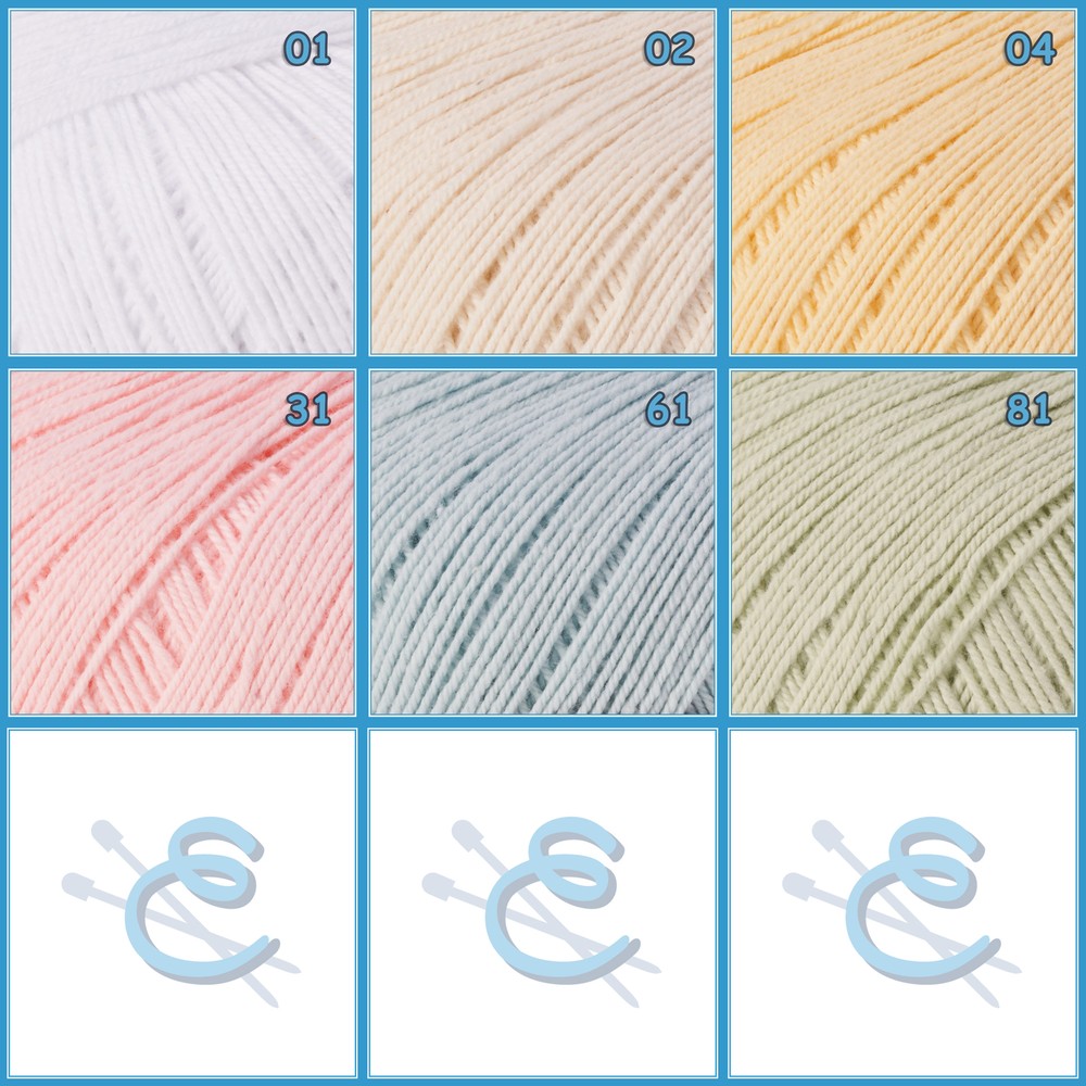 RUSTICA [150grs] by Omega - 100% Non-Mercerized Cotton Thread