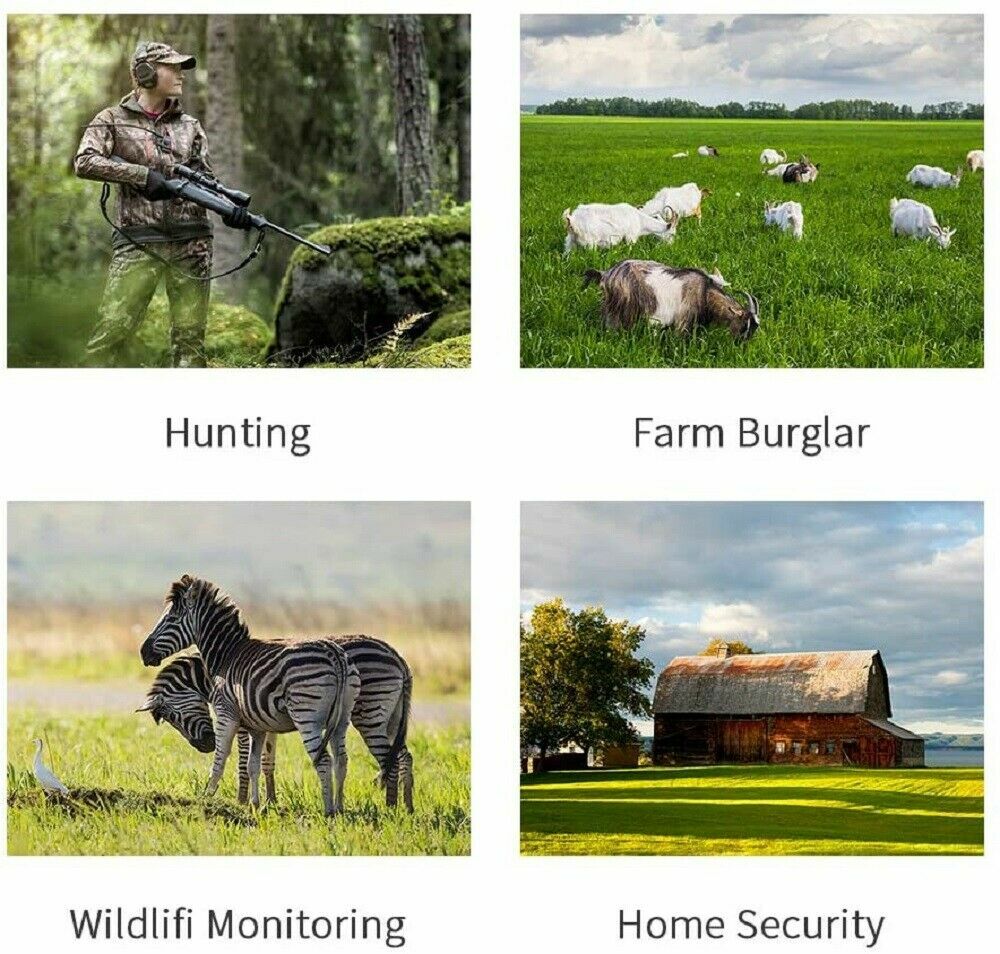 Trail Camera Game Deer Hunting Camera Night Vision White LED flash Waterproof