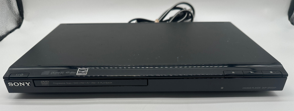 Sony DVD CD Player Model DVP-SR200P - TESTED & WORKS