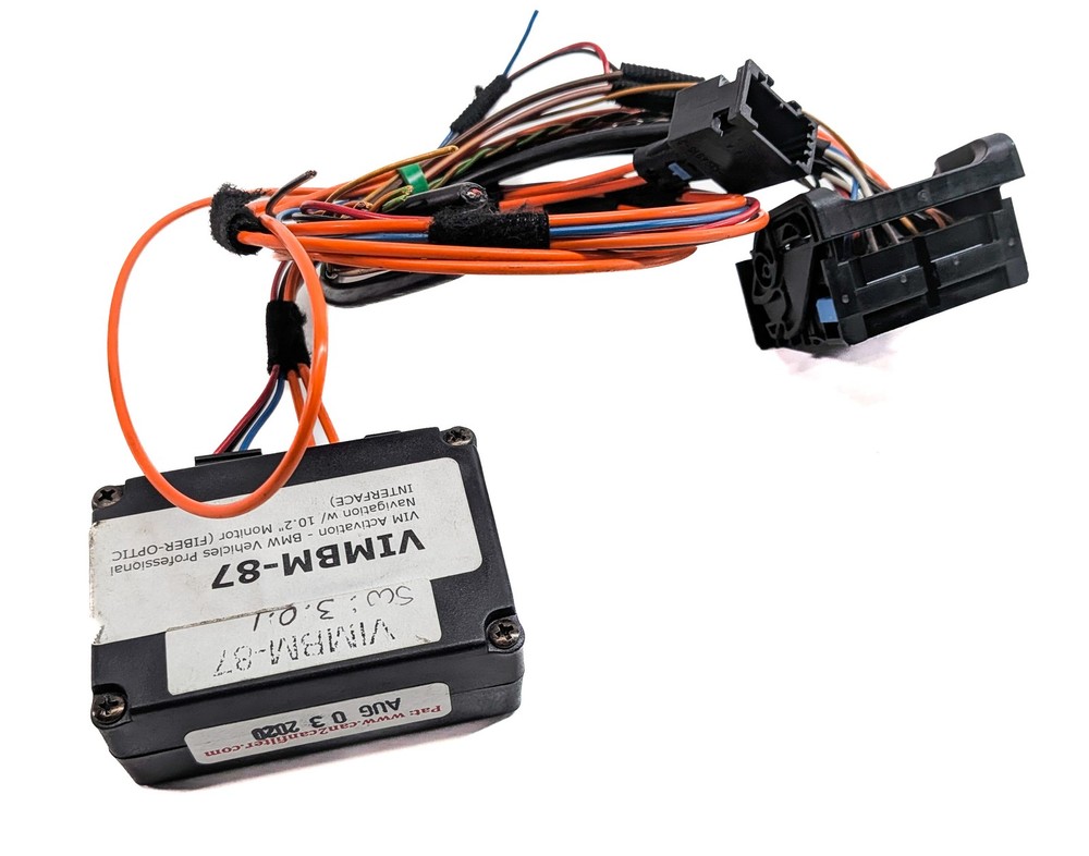 2012 BMW 750LI (F01) VIDEO IN MOTION INTERFACE ACTIVATION CONTROL MODULE