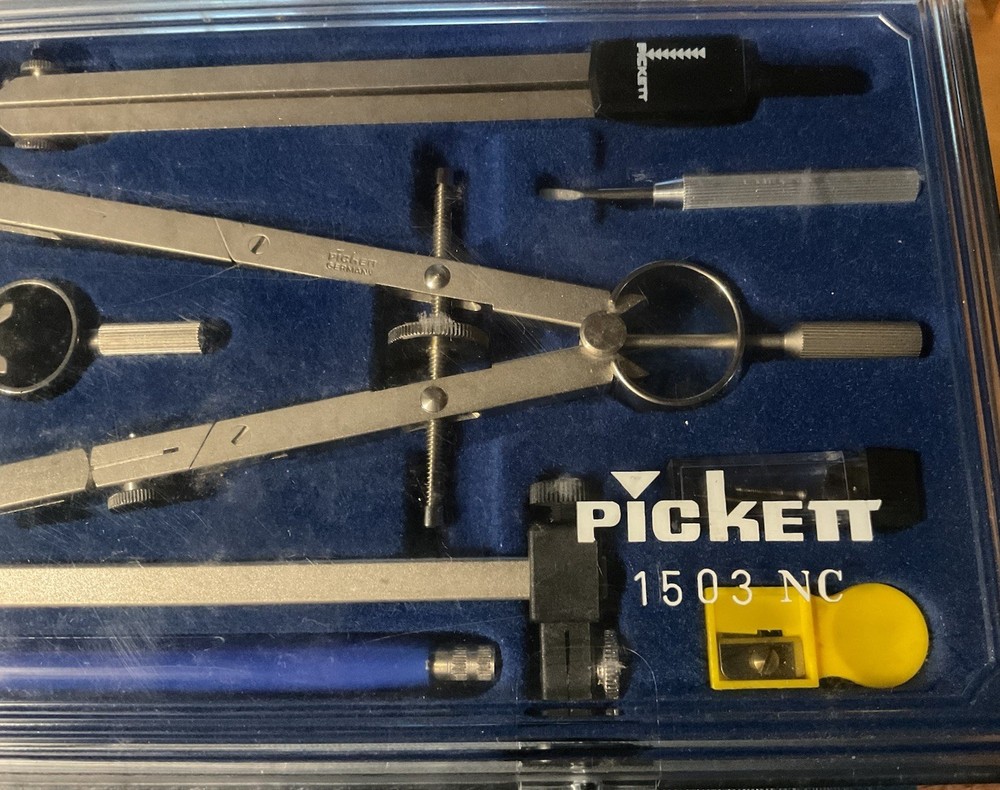 Pickett 1503NC Drafting Set made in Germany