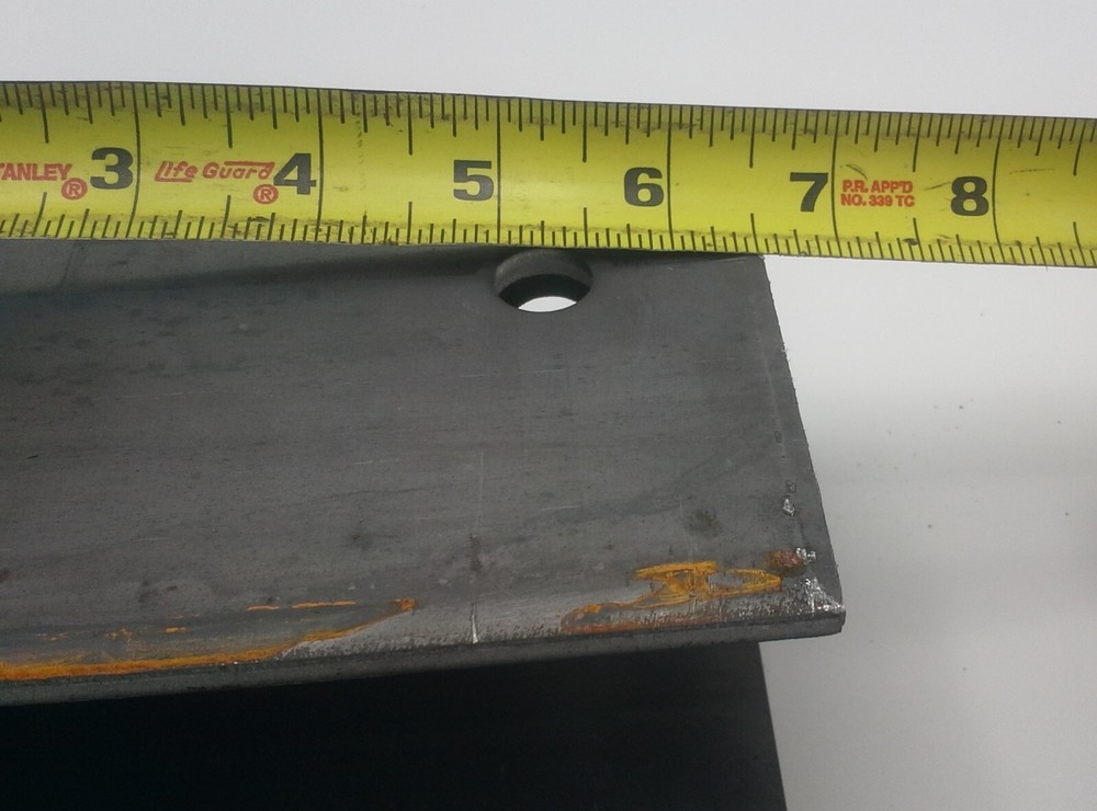 Equalizer for 2" Wide Slipper Springs 12" Long 7/8" Center Hole W/ Nuts & Bolts