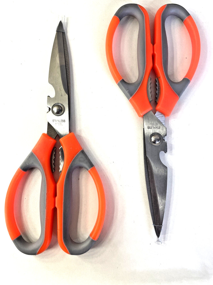 Scissors 2 Pack - Multifunctional Ultra Sharp Meat Chicken Poultry Herbs Shears
