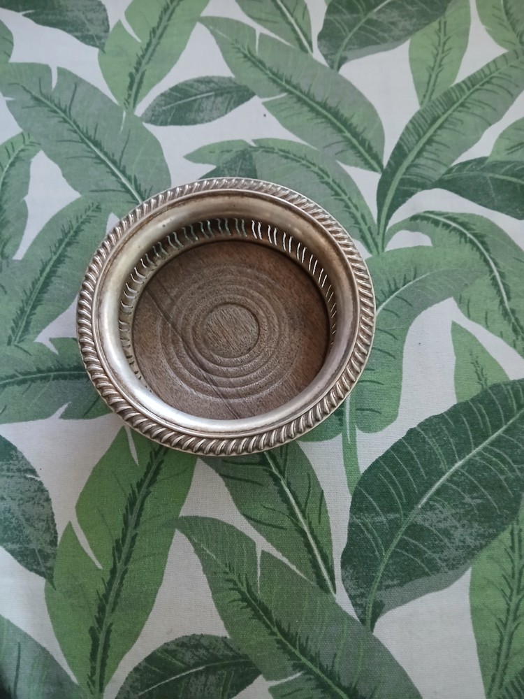 Antique Wine Bottle Coaster