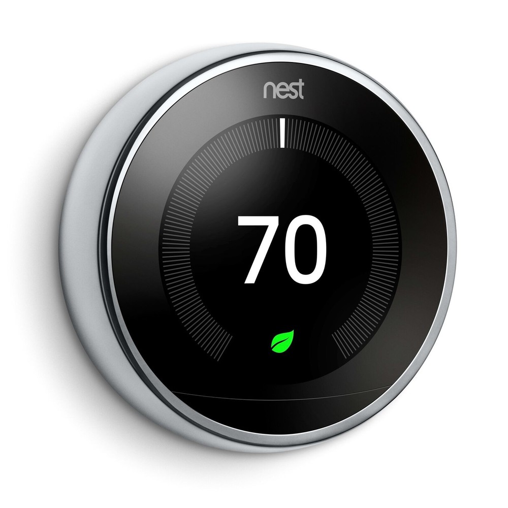 Google Nest T30 Nest Learning Thermostat - 3rd Generation - Silver