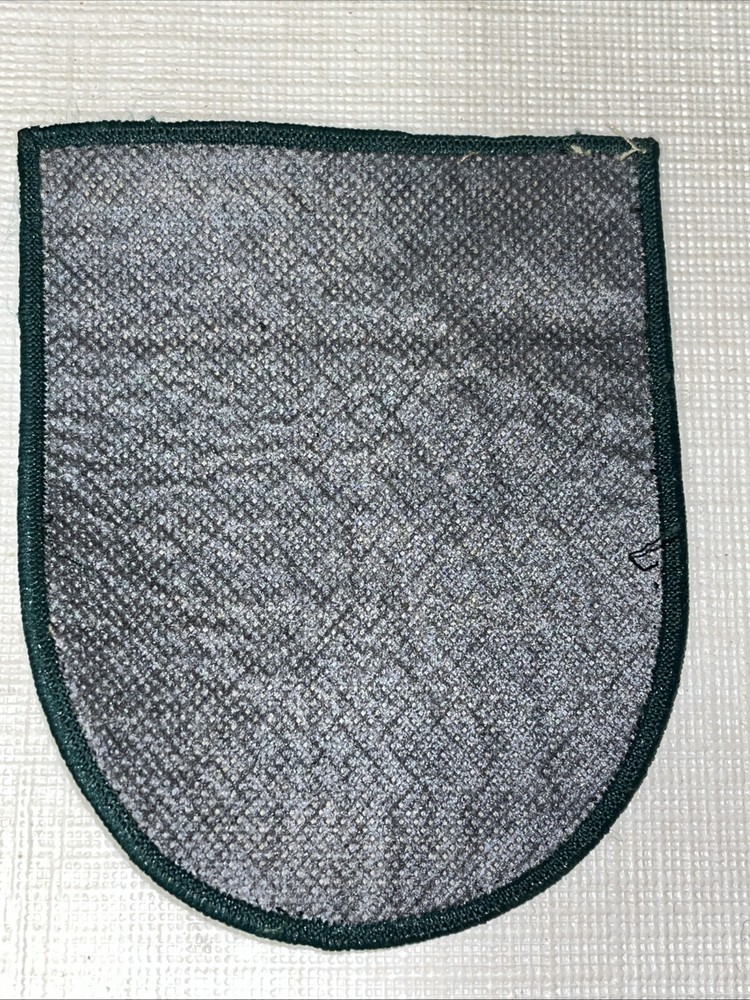 German Saxony police green patch