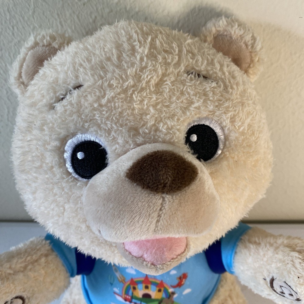 Spark Create Imagine Interactive Learning Plush Bear for Child, No Books (E1)