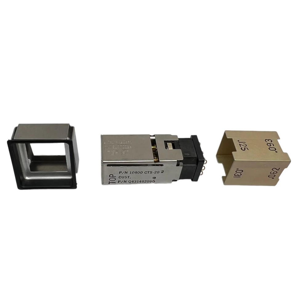 10800 CTS-20 JAY EL Avionics Push Button Switch Enclosure