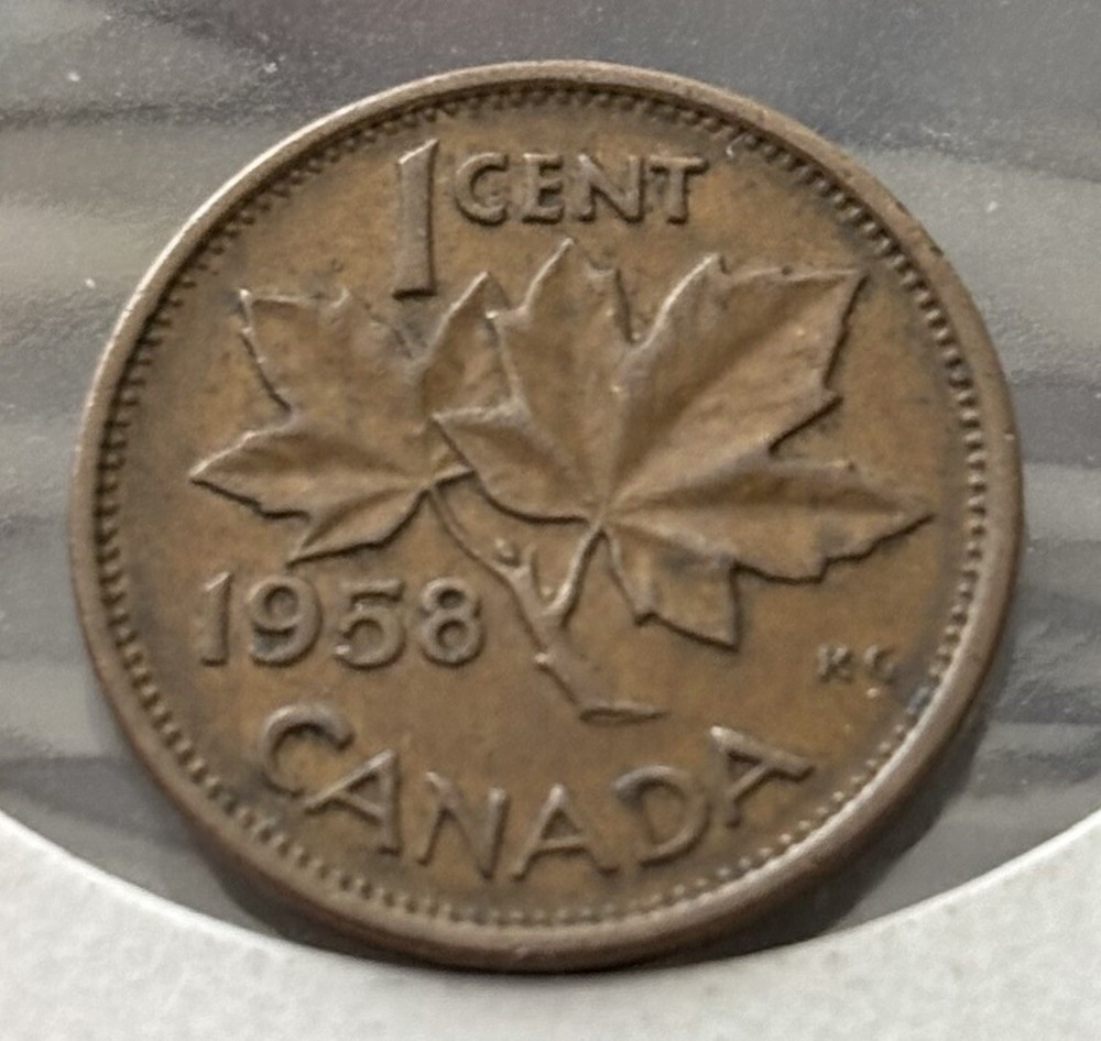 1958 Canada One Cent 1