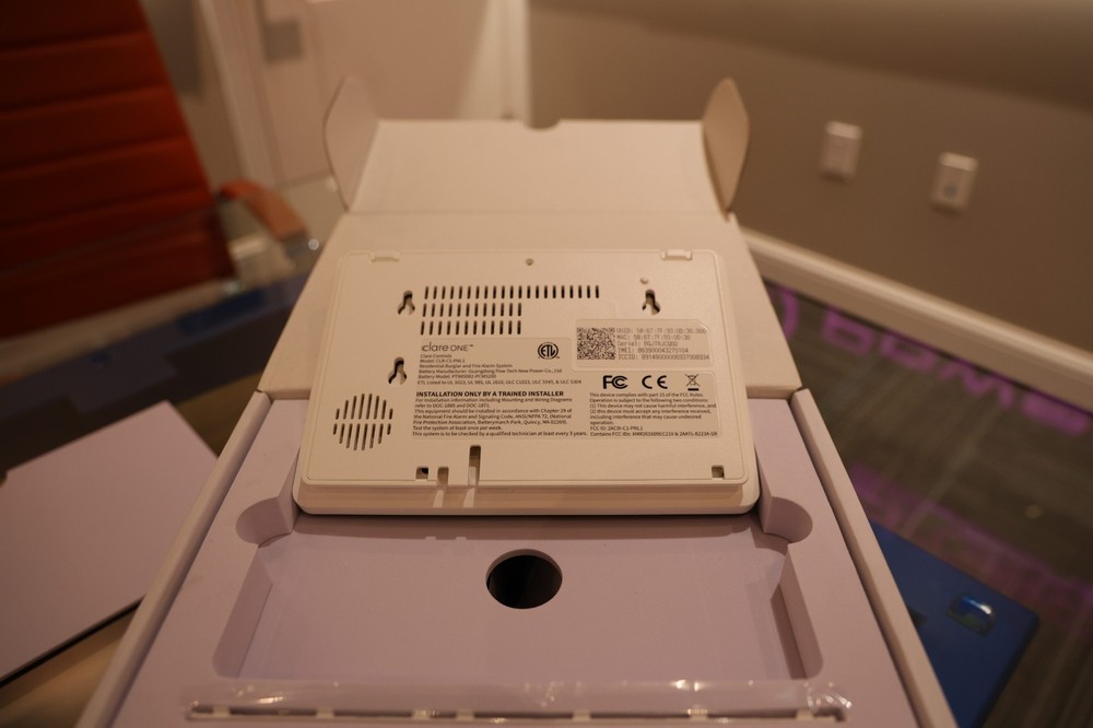 ClareOne Security System Panel (Touch Panel Only)