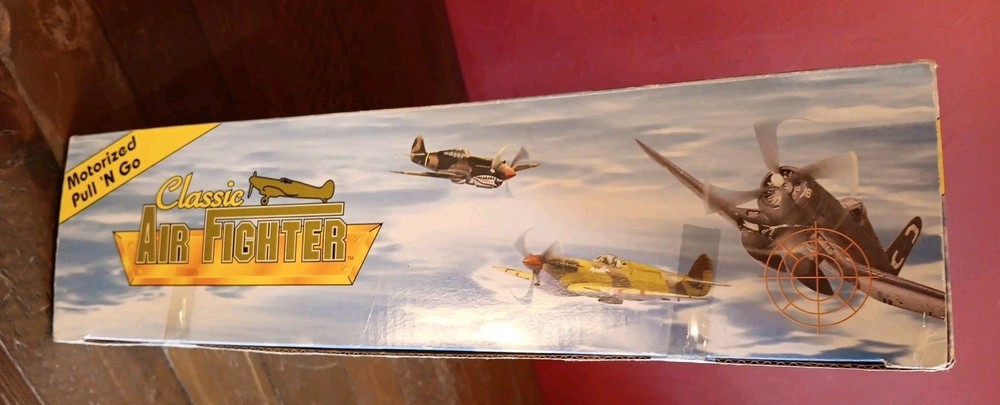 1998 Classic Air Fighters, Motorized Pull N Go, With Display Stands