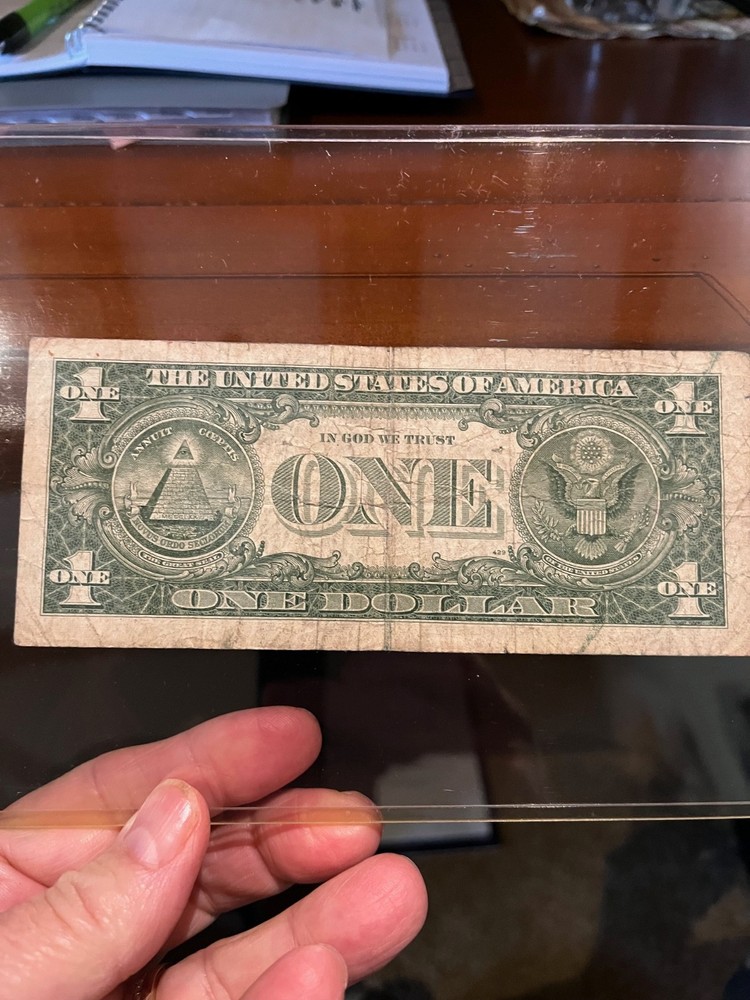 One Dollar 1957B Silver Certificates