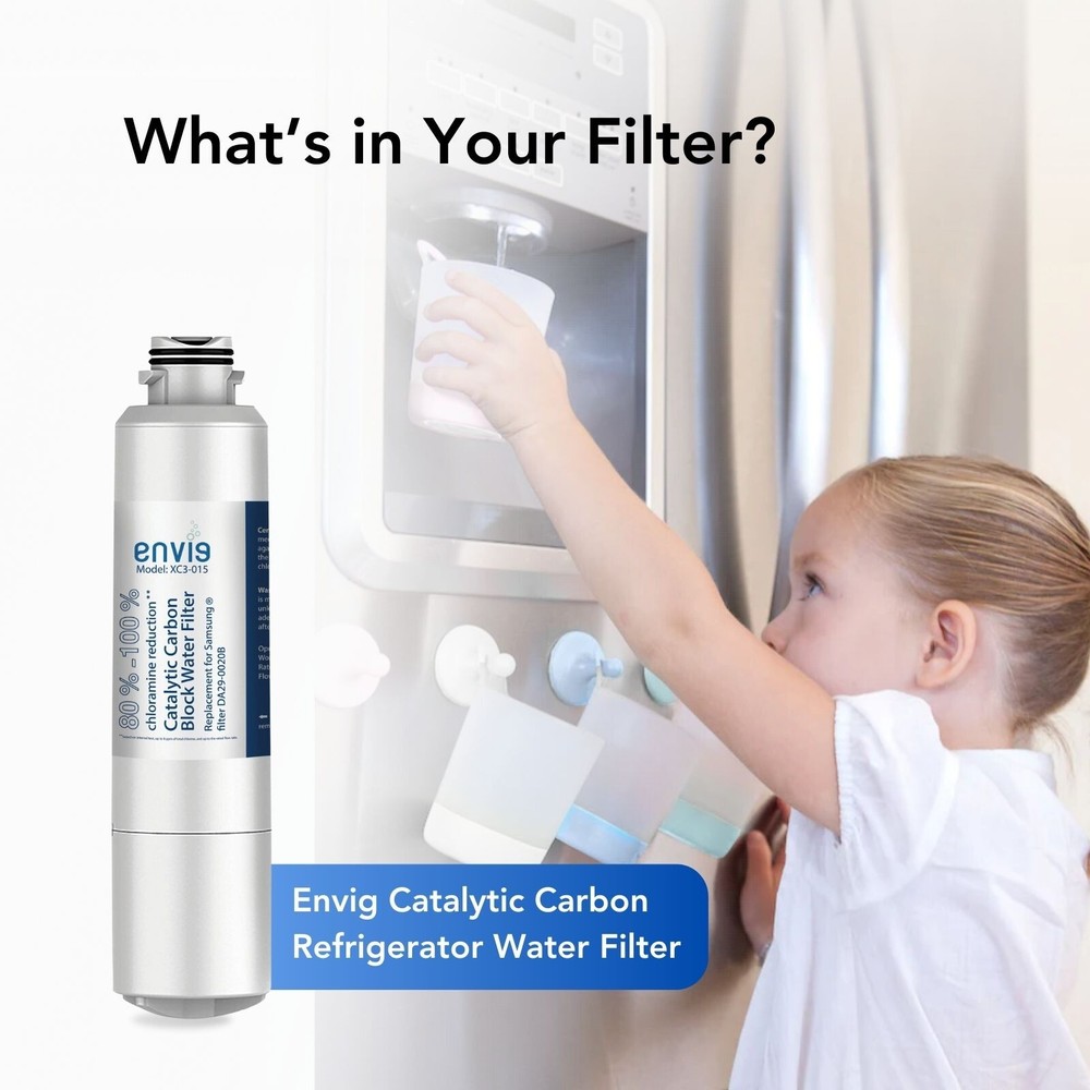 Envig Catalytic Carbon Refrigerator Water Filter Samsung DA29-00020B